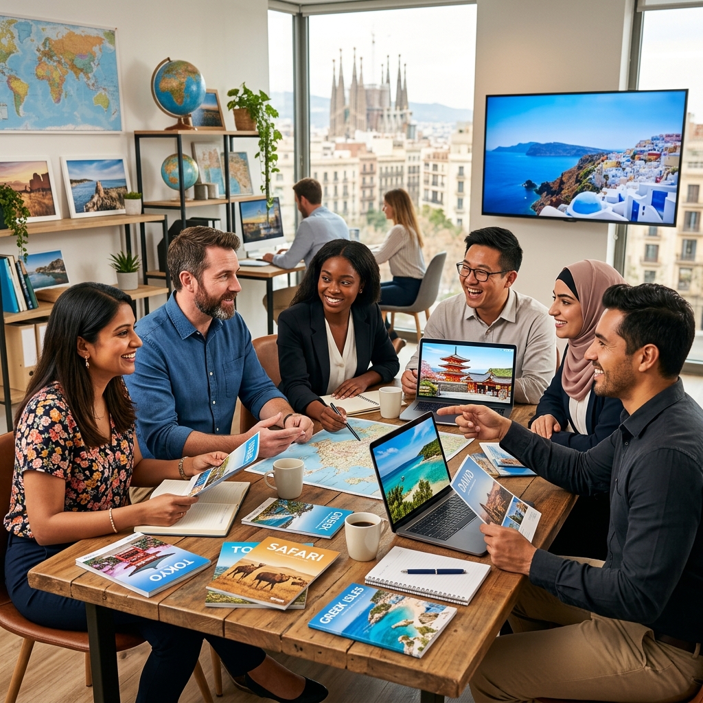 Booking Bridge travel professionals team